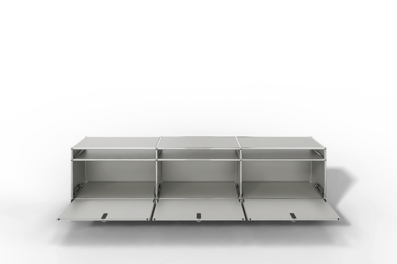 USM Haller TV-Lowboard, von Paul Schärer & Fritz Haller Produktbild