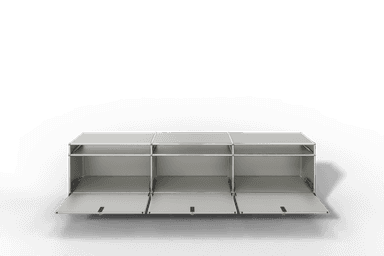 USM Haller TV-Lowboard, von Paul Schärer & Fritz Haller Produktbild