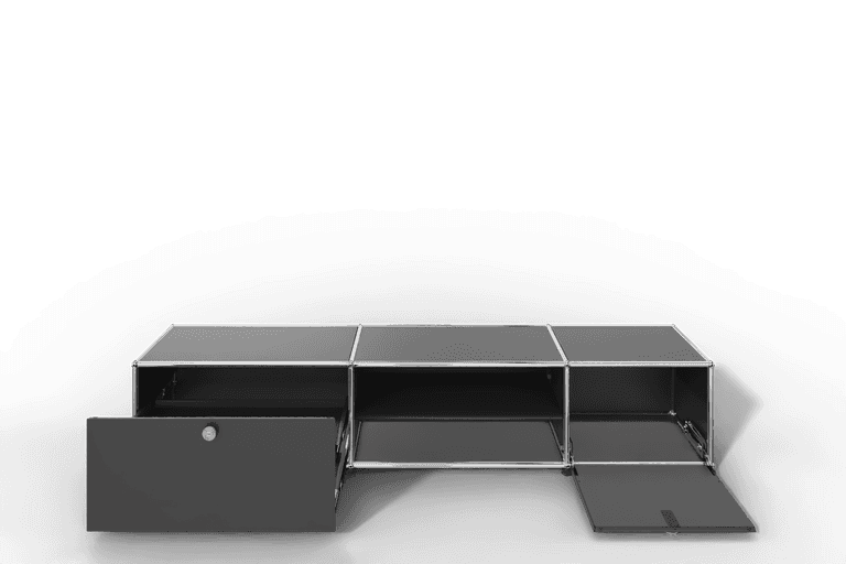 USM Haller TV-Lowboard mit Schublade und Klapptür Produktbild