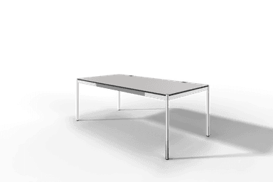 USM Haller Tisch Plus,Tiefe 1000 mm, Oberfläche Kunstharz Produktbild