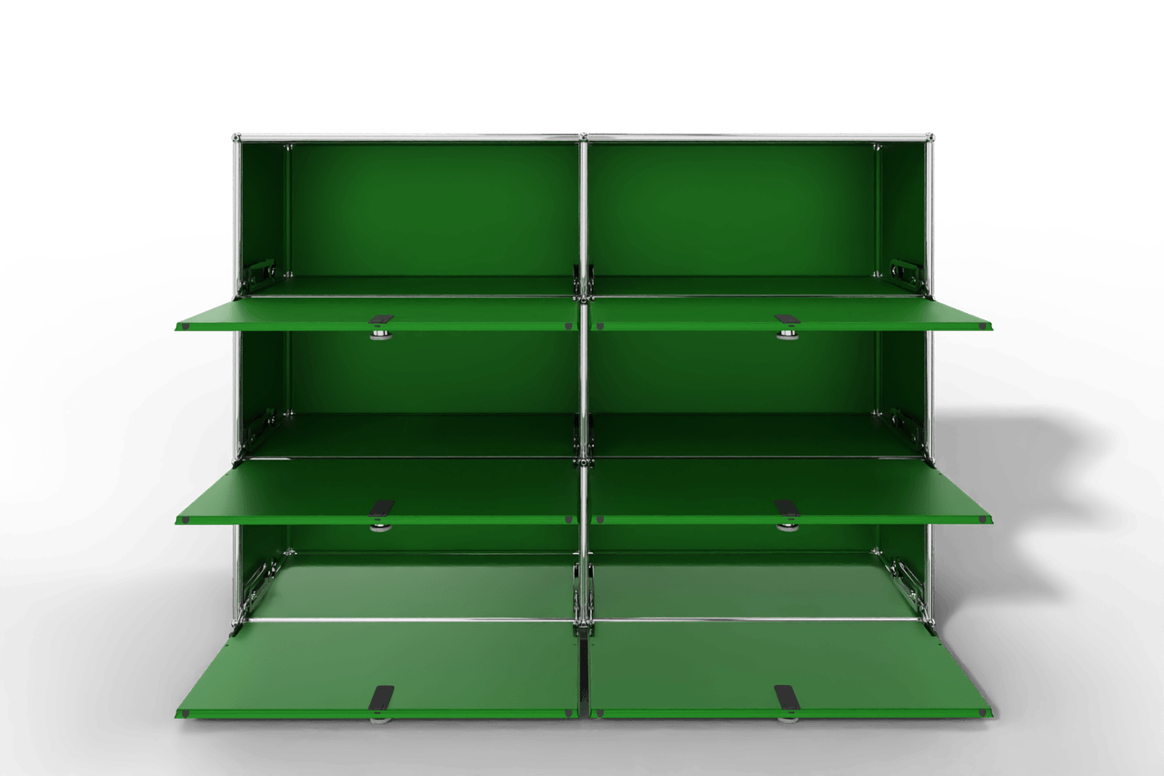 USM Haller Highboard, mit 6 Klapptüren, von Paul Schärer & Fritz Haller Produktbild