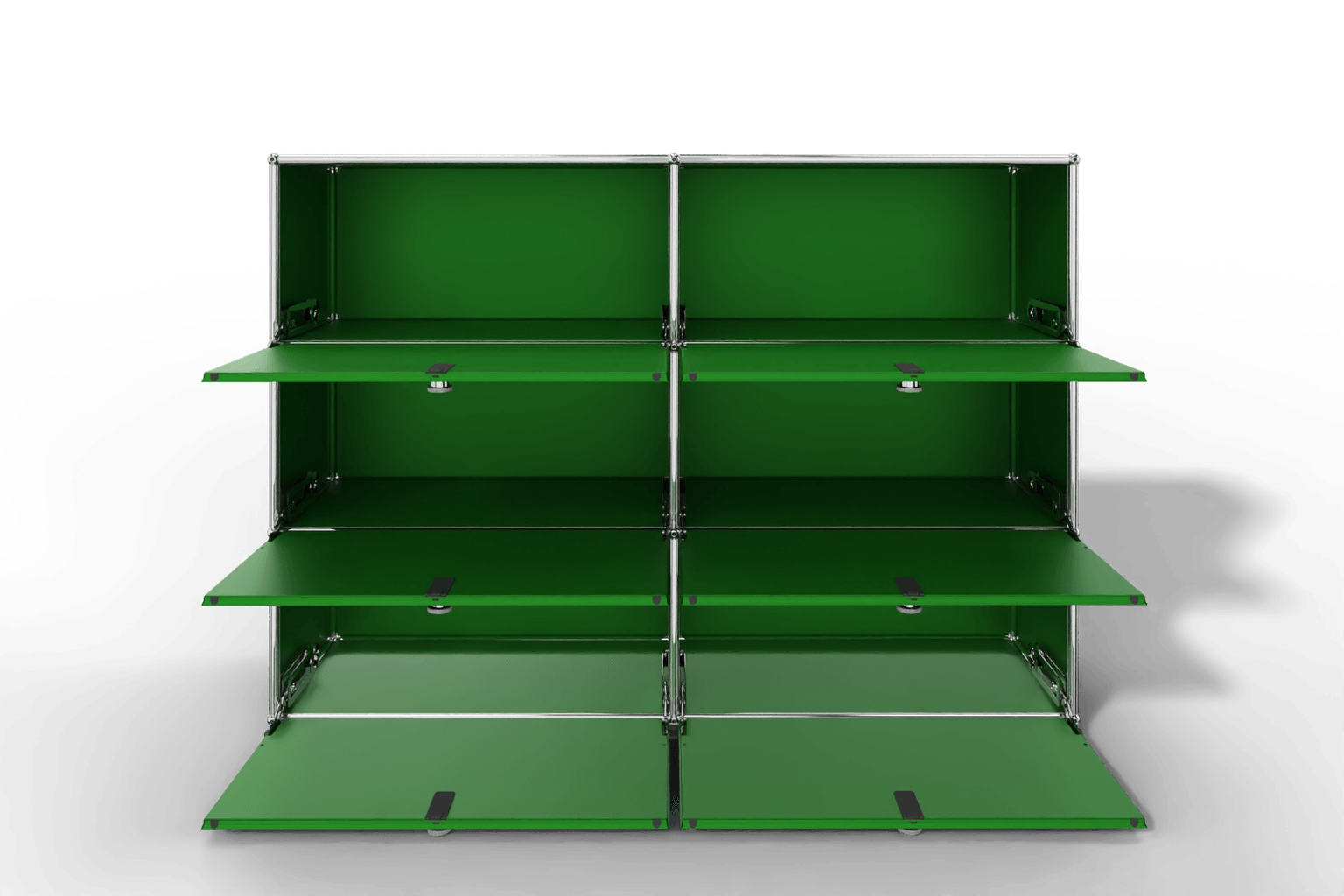 USM Haller Highboard, mit 6 Klapptüren, von Paul Schärer & Fritz Haller Produktbild