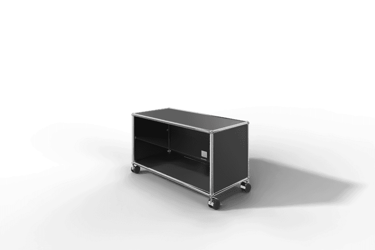 USM Haller TV-Lowboard, von Paul Schärer & Fritz Haller Produktbild