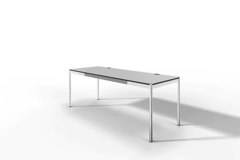 USM Haller Tisch Plus,Tiefe 750 mm, Oberfläche Kunstharz Produktbild