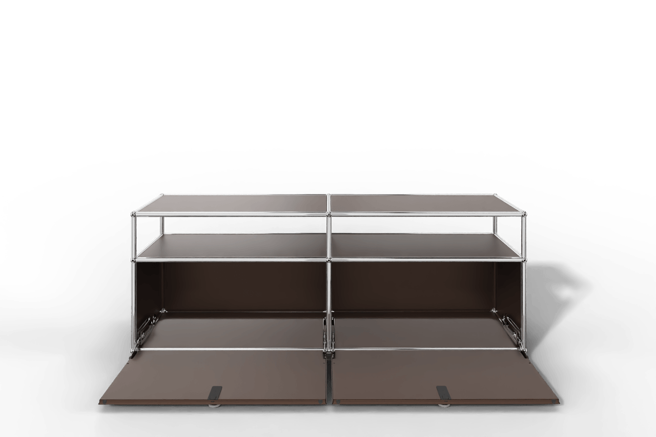 USM Haller Lowboard, mit 2 Klapptüren, von Paul Schärer & Fritz Haller Produktbild
