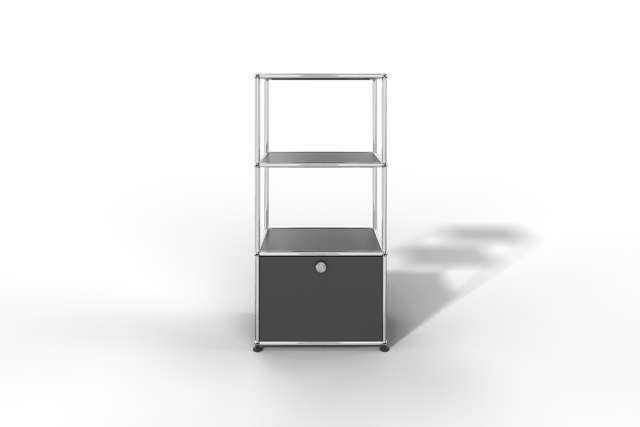 USM Haller schmales Highboard mit einer Klapptüre