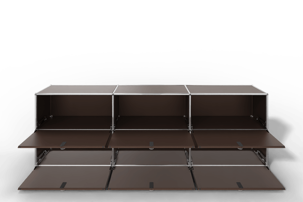 USM Haller Sideboard, mit 6 Klapptüren, von Paul Schärer & Fritz Haller Produktbild