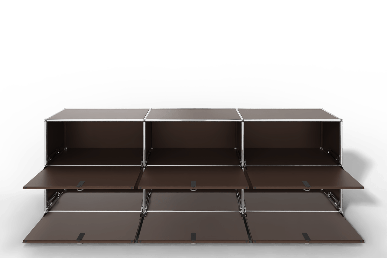 USM Haller Sideboard, mit 6 Klapptüren, von Paul Schärer & Fritz Haller Produktbild