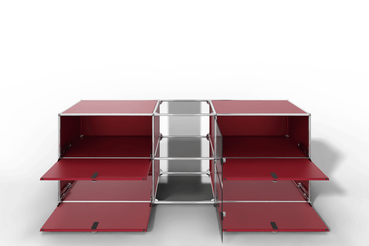 USM Haller Sideboard mit Vitrinen-Element Produktbild
