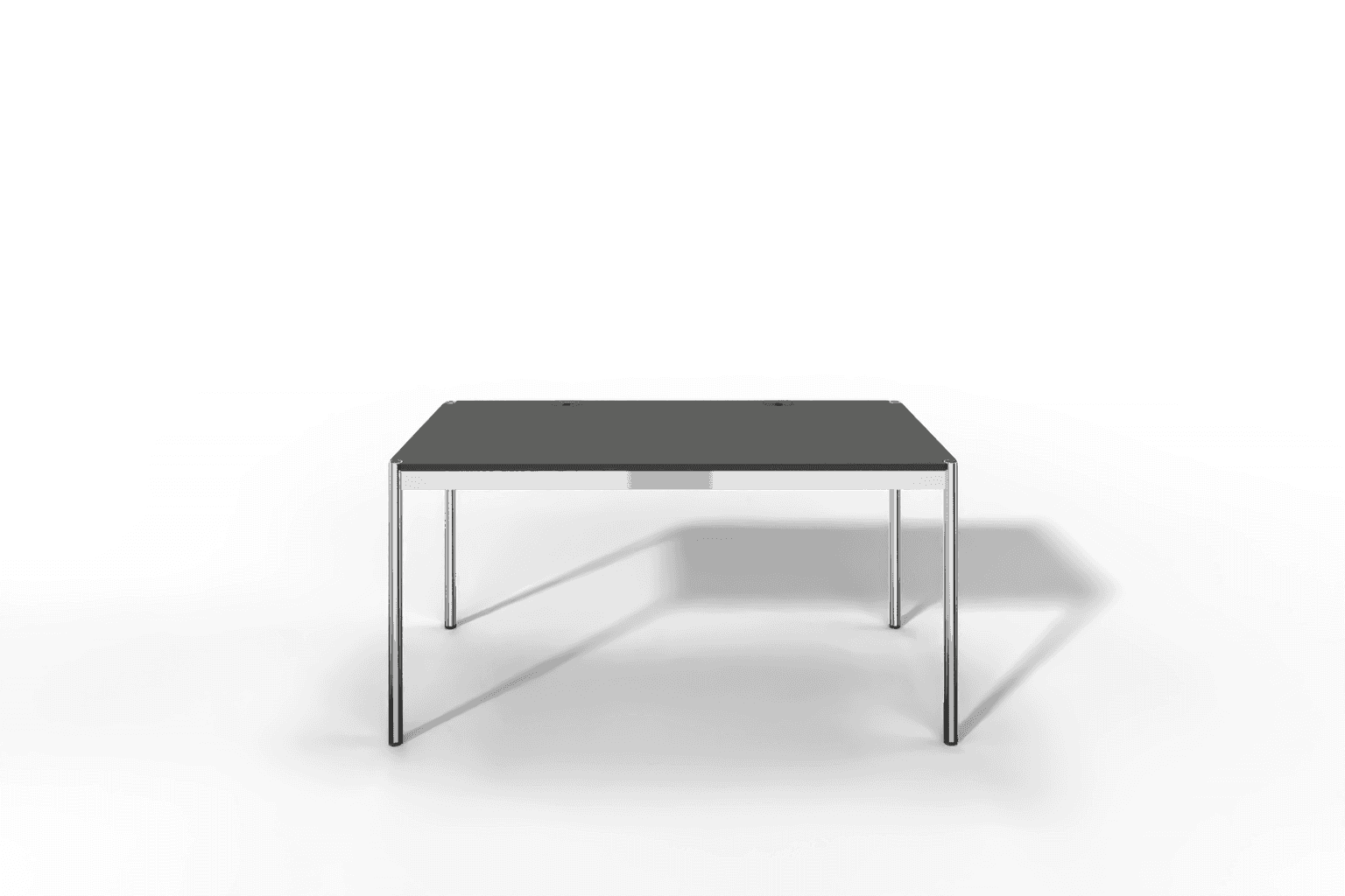 USM Haller Tisch Plus,Tiefe 750 mm, Oberfläche Linoleum Produktbild