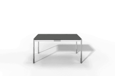 USM Haller Tisch Plus,Tiefe 750 mm, Oberfläche Linoleum Produktbild