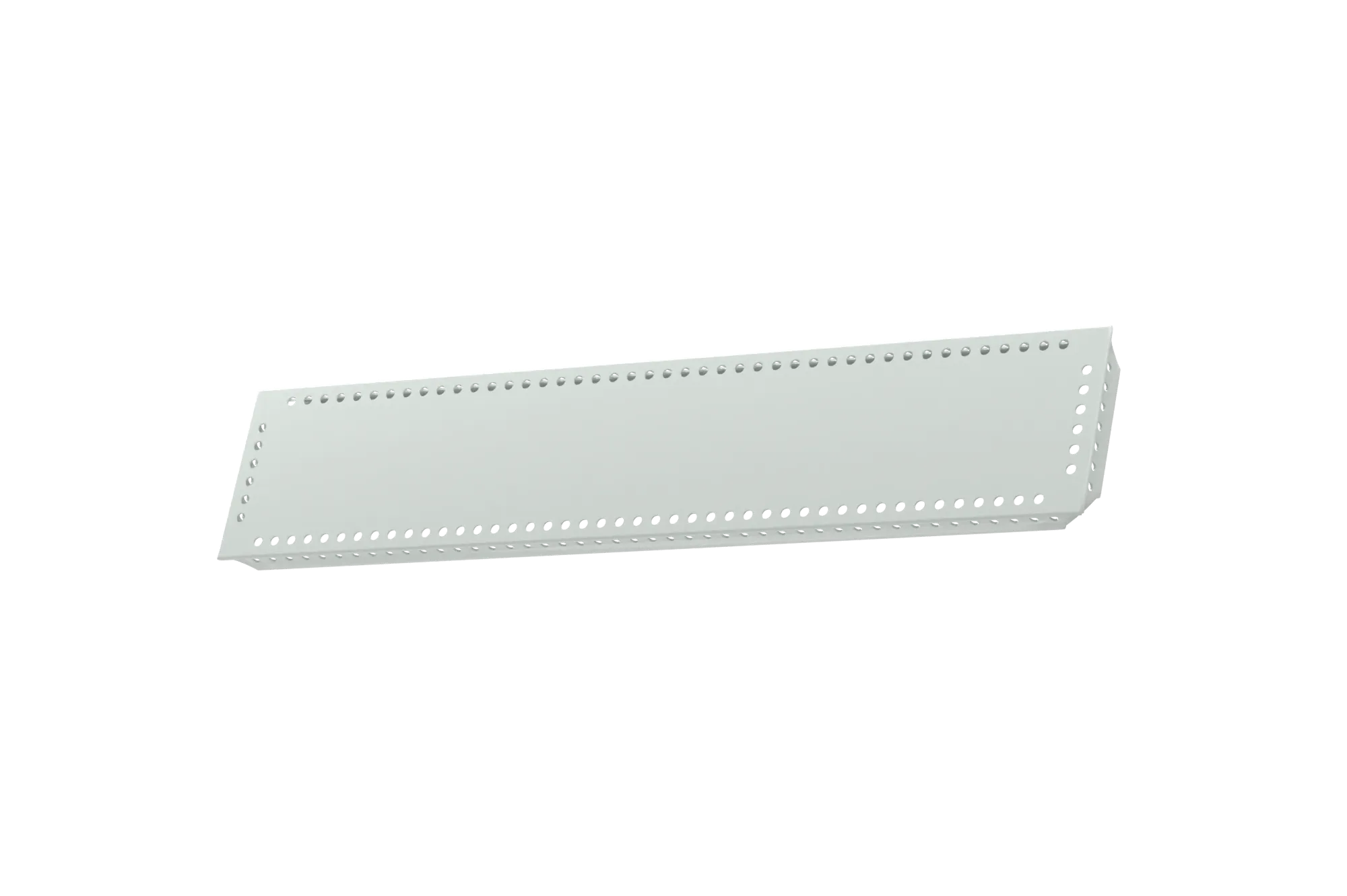 USM Haller Tablar Gelocht Lichtgrau 500x100 Produktbild