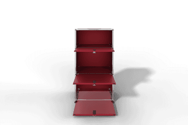 USM Haller schmales Highboard mit 3 Klapptüren. Produktbild
