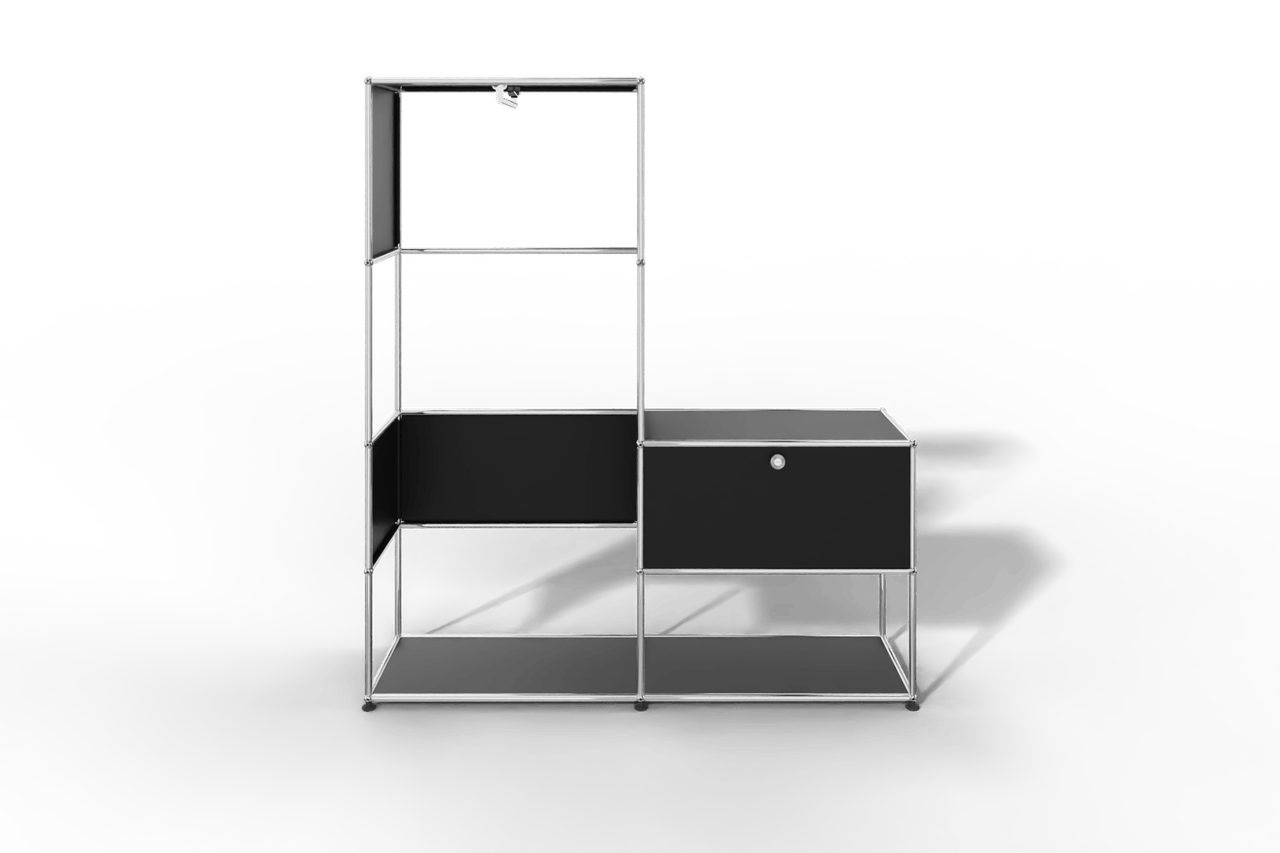 USM Haller Garderobe, 1500 mm breit, mit Klapptüre Produktbild
