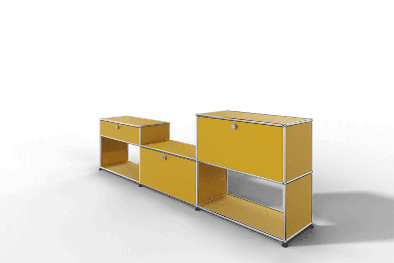 USM Haller Sideboard, 2 Klapptüren und 1 Schubkasten Produktbild