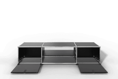 USM Haller TV-Lowboard mit Mittelteil und Zwischentablar Produktbild