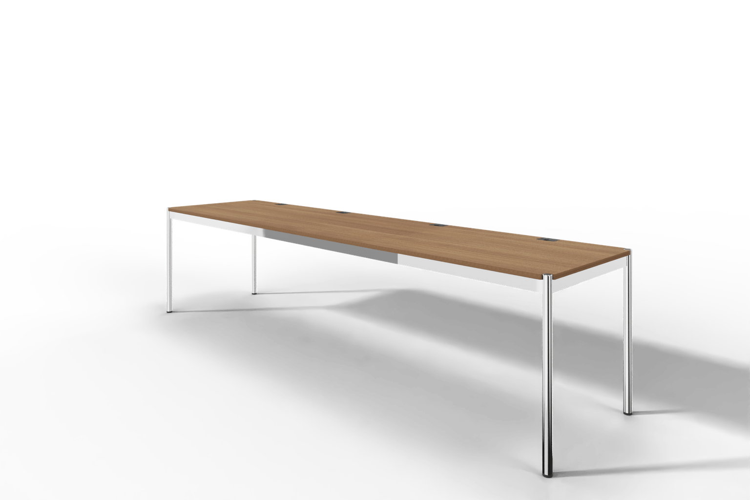 USM Haller Tisch Plus,Tiefe 750 mm, Oberfläche Holz furniert Produktbild
