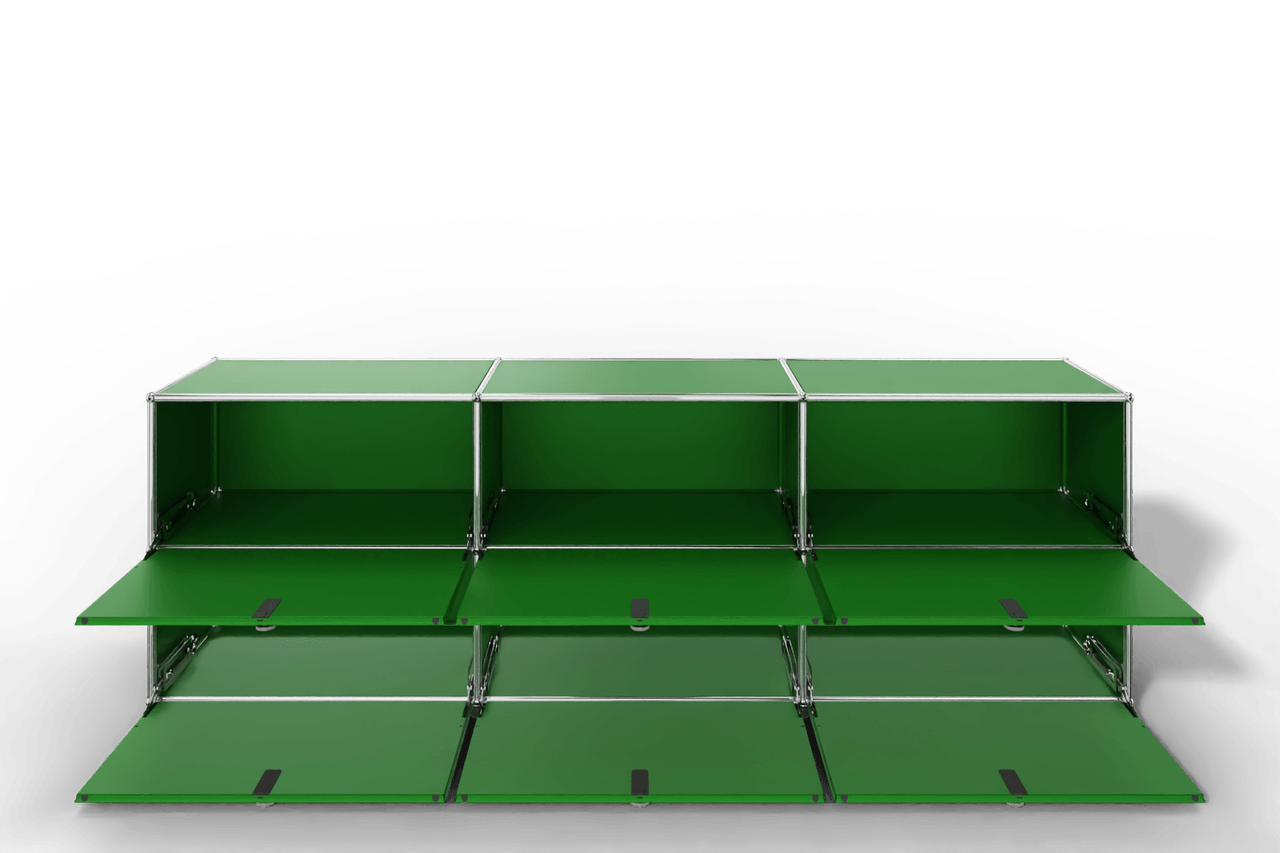 USM Haller Sideboard, mit 6 Klapptüren, von Paul Schärer & Fritz Haller Produktbild