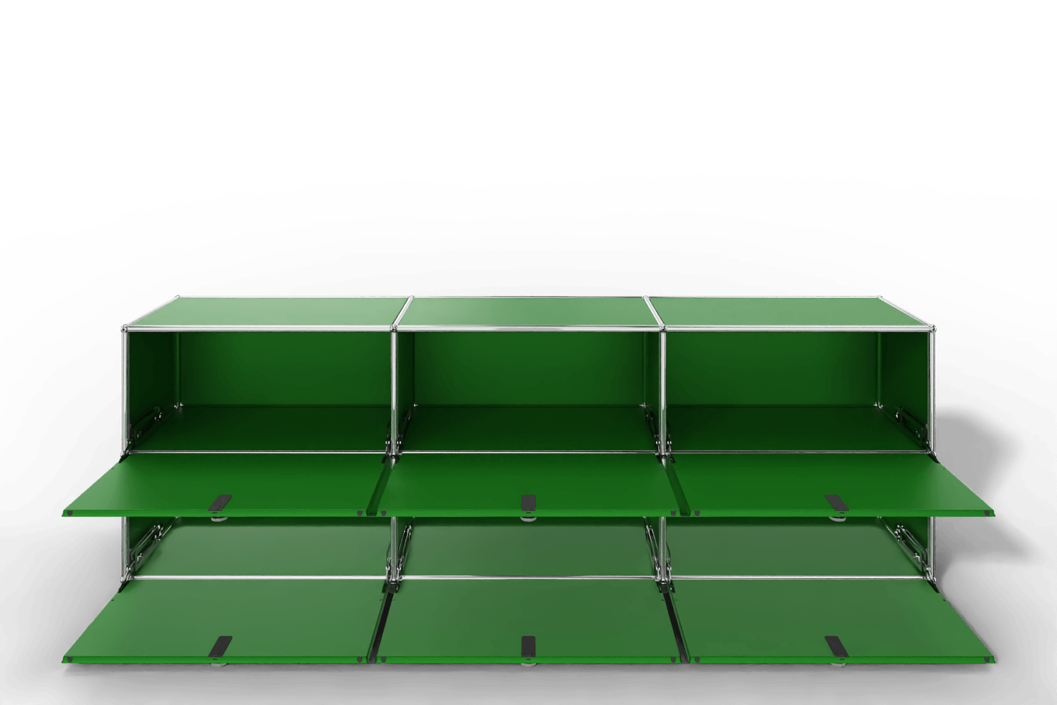 USM Haller Sideboard, mit 6 Klapptüren, von Paul Schärer & Fritz Haller Produktbild