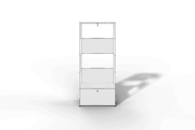 USM Haller Garderobe, 750 mm breit, mit Klapptüre Produktbild