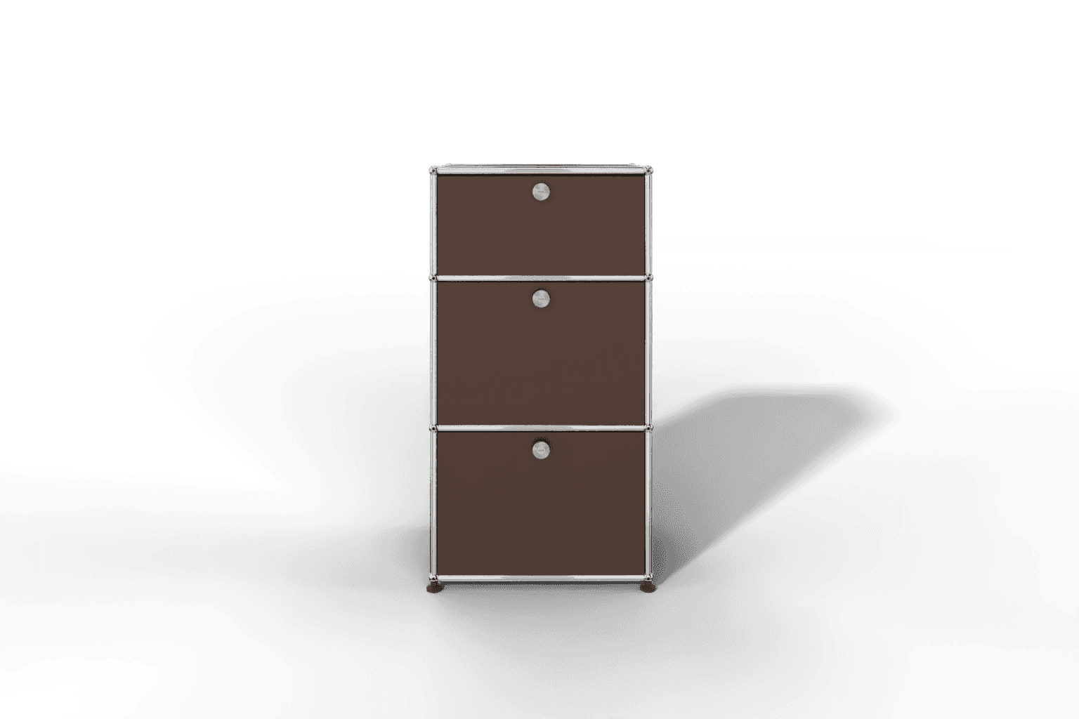 USM Haller schmales Highboard mit 3 Klapptüren. Produktbild
