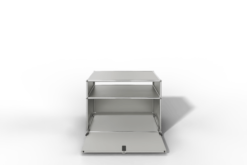 USM Haller TV-Lowboard klein mit einem offenen Fach Produktbild