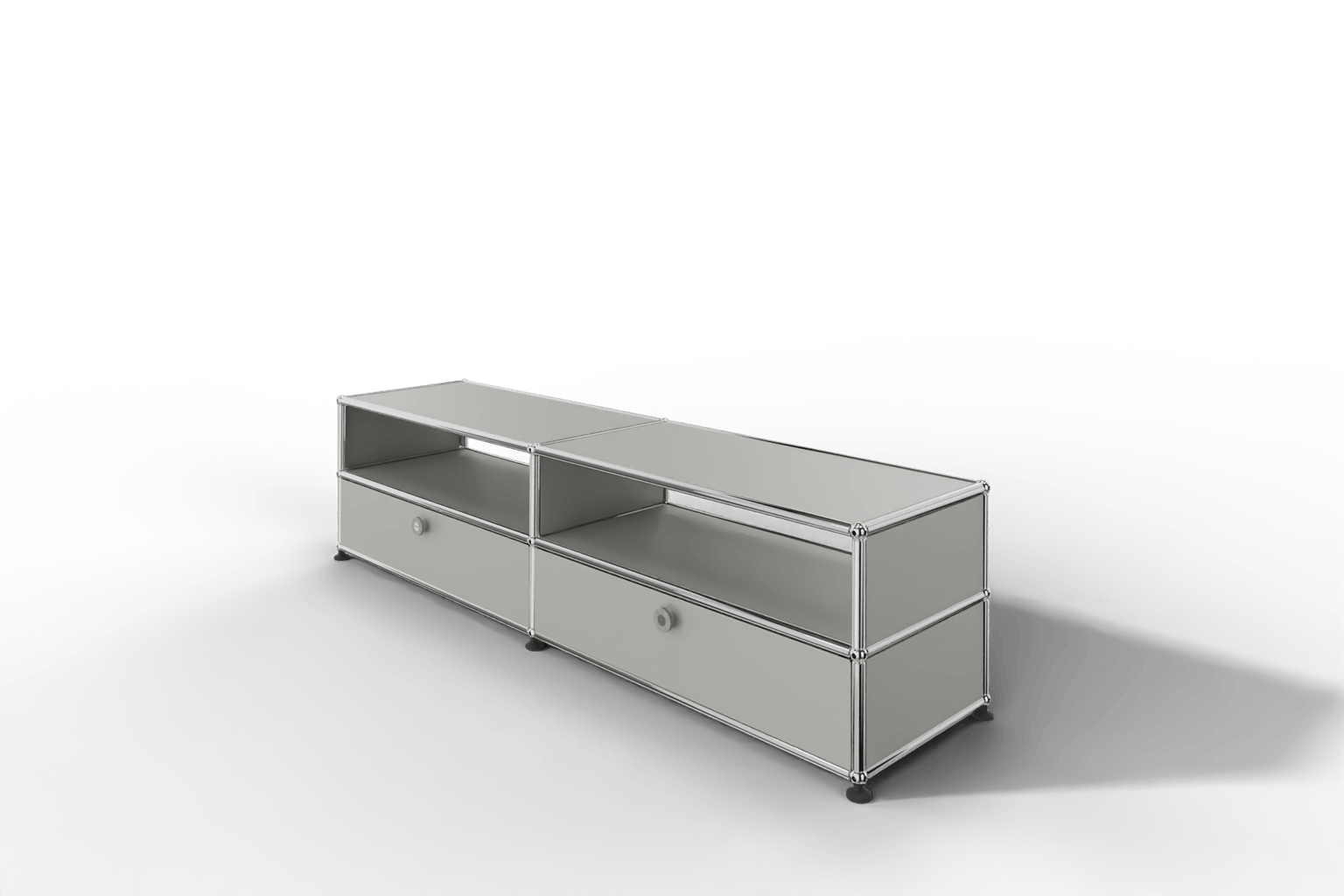 USM Haller TV-Lowboard, von Paul Schärer & Fritz Haller Produktbild