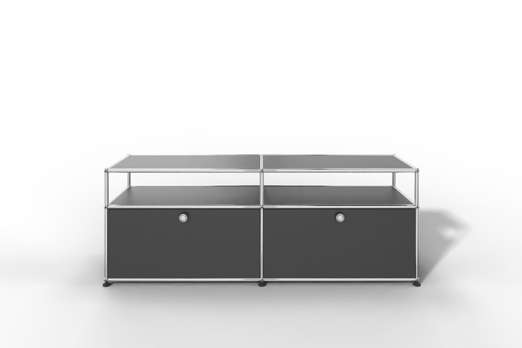 USM Haller Lowboard, mit 2 Klapptüren, von Paul Schärer & Fritz Haller Produktbild