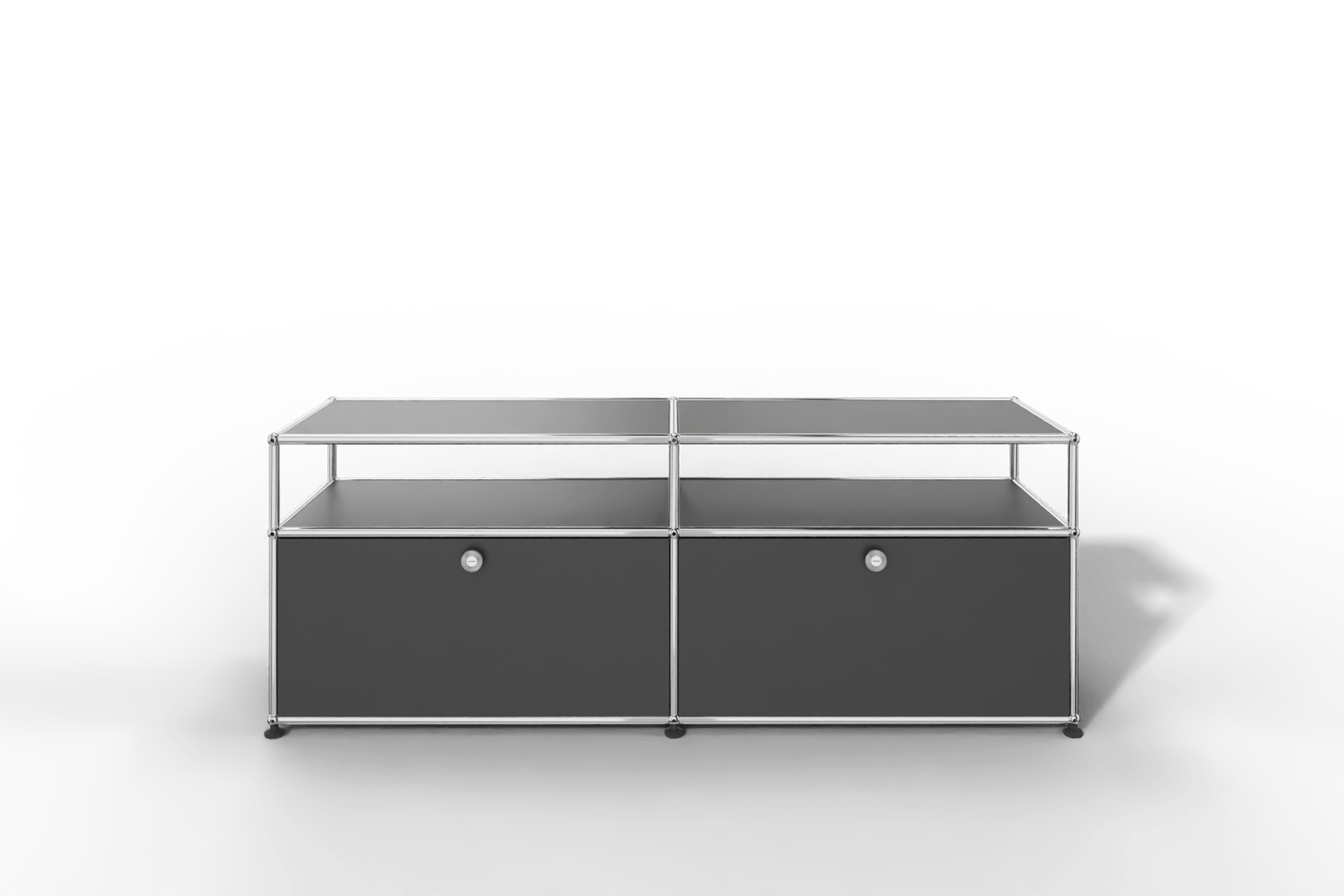 USM Haller Lowboard, mit 2 Klapptüren, von Paul Schärer & Fritz Haller Produktbild