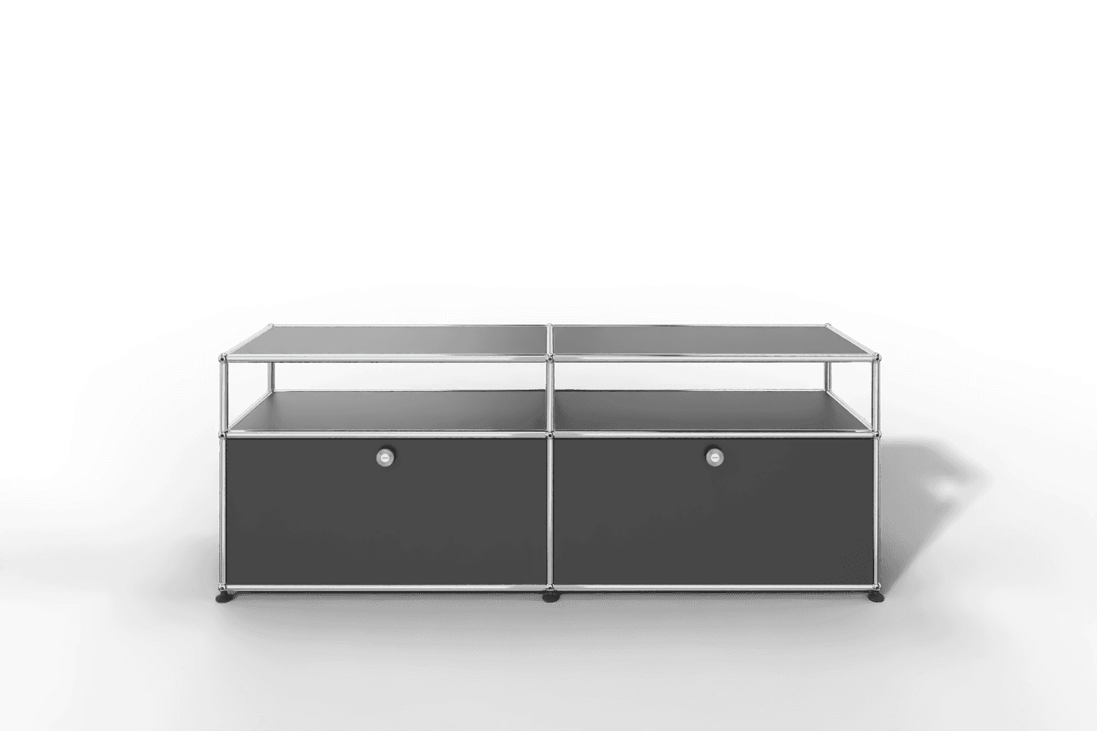 USM Haller Lowboard, mit 2 Klapptüren, von Paul Schärer & Fritz Haller Produktbild
