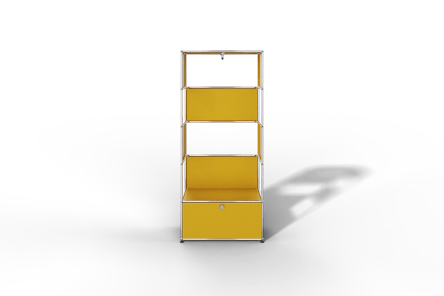 USM Haller Garderobe, 750 mm breit, mit Klapptüre