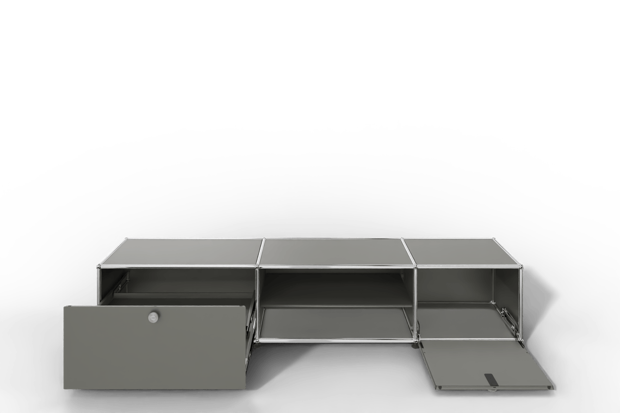 USM Haller TV-Lowboard mit Schublade und Klapptür Produktbild