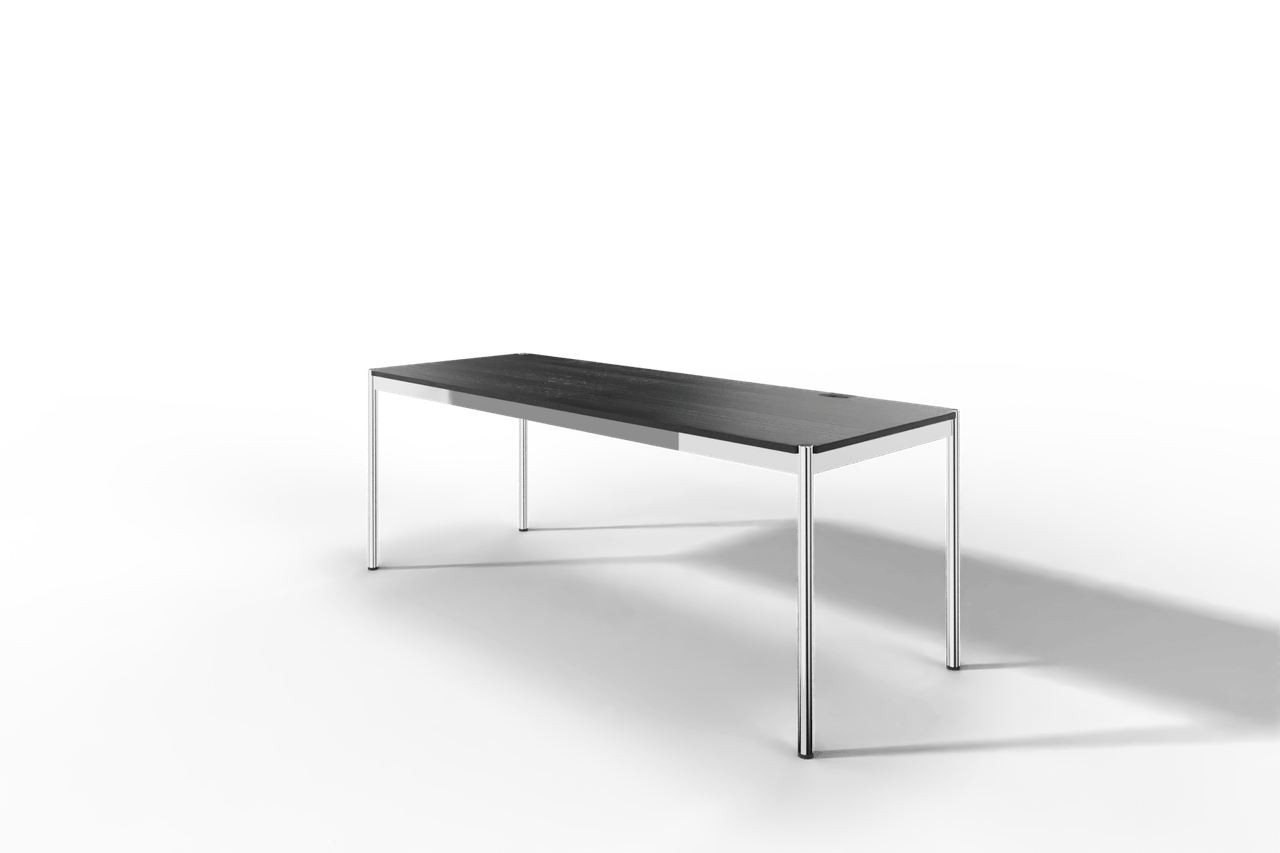 USM Haller Tisch Plus,Tiefe 750 mm, Oberfläche Holz furniert Produktbild