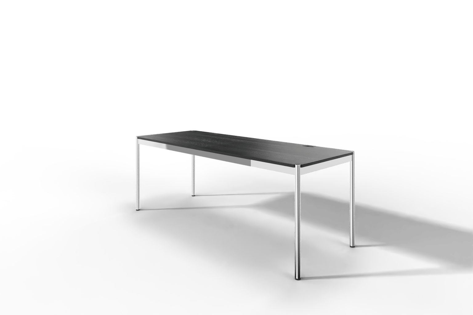 USM Haller Tisch Plus,Tiefe 750 mm, Oberfläche Holz furniert Produktbild