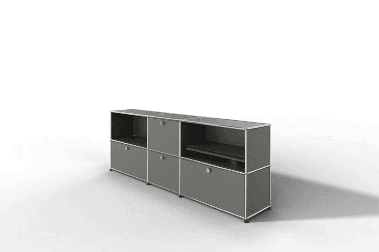 USM Haller Sideboard, 4 Klapptüren, 1 Ausziehtablar Produktbild