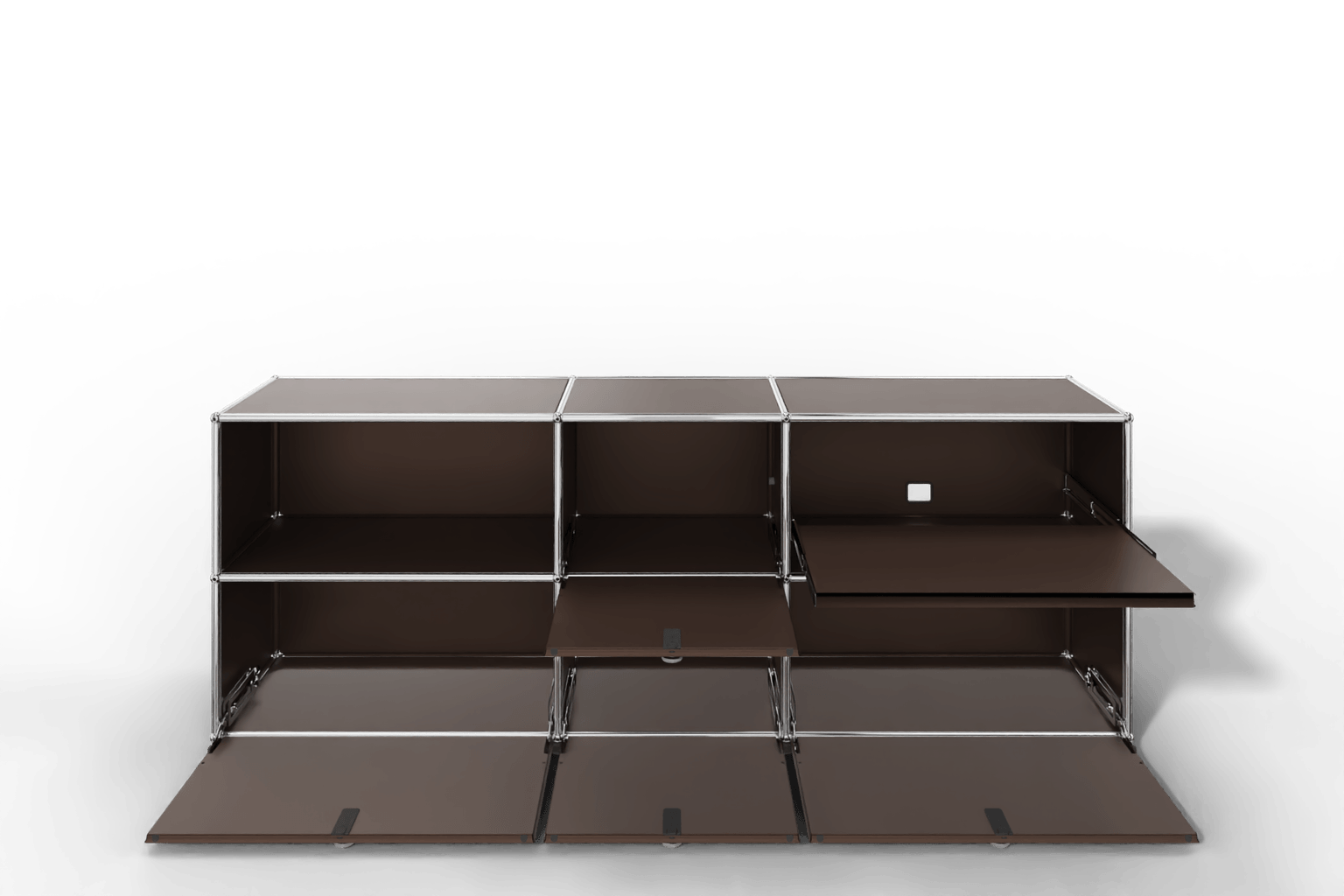 USM Haller Sideboard, 4 Klapptüren, 1 Ausziehtablar Produktbild