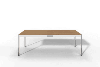 USM Haller Tisch, Tiefe 750 mm, Holz furniert, geölt / lackiert, Oberfläche wählbar, Länge wählbar Produktbild