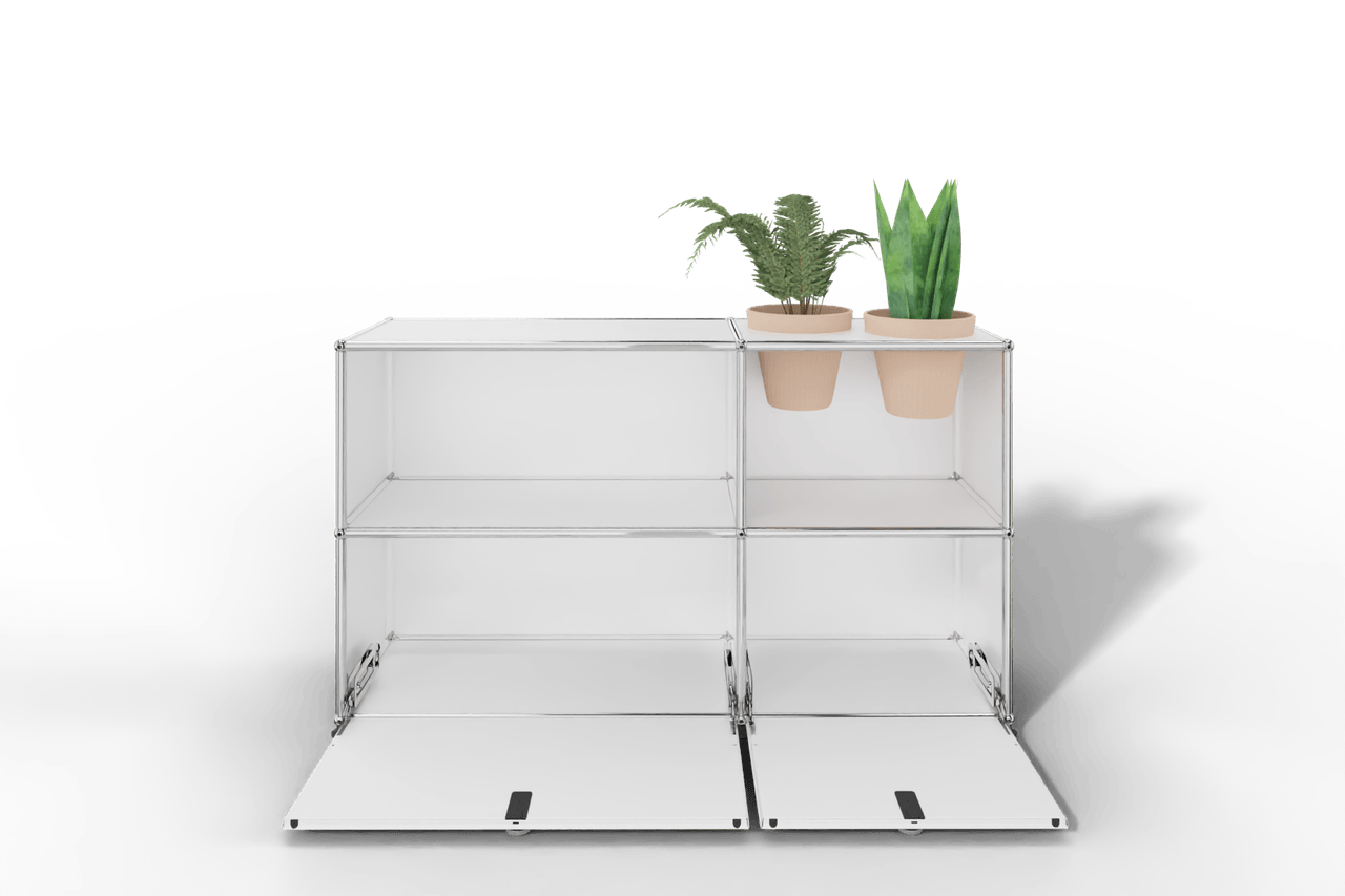 USM Haller Sideboard mit Klapptüren und Pflanzeneinsatz Produktbild