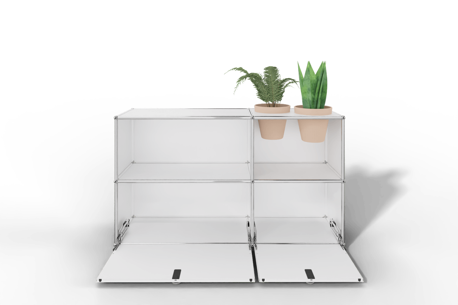 USM Haller Sideboard mit Klapptüren und Pflanzeneinsatz Produktbild