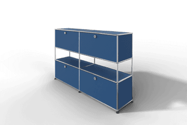 USM Haller Highboard mit 4 Klapptüren und offener Ebene Produktbild