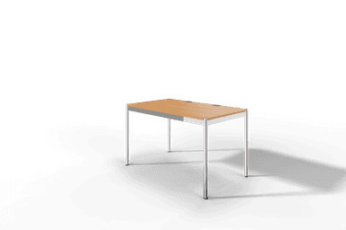 USM Haller Tisch Plus,Tiefe 750 mm, Oberfläche Holz furniert Produktbild