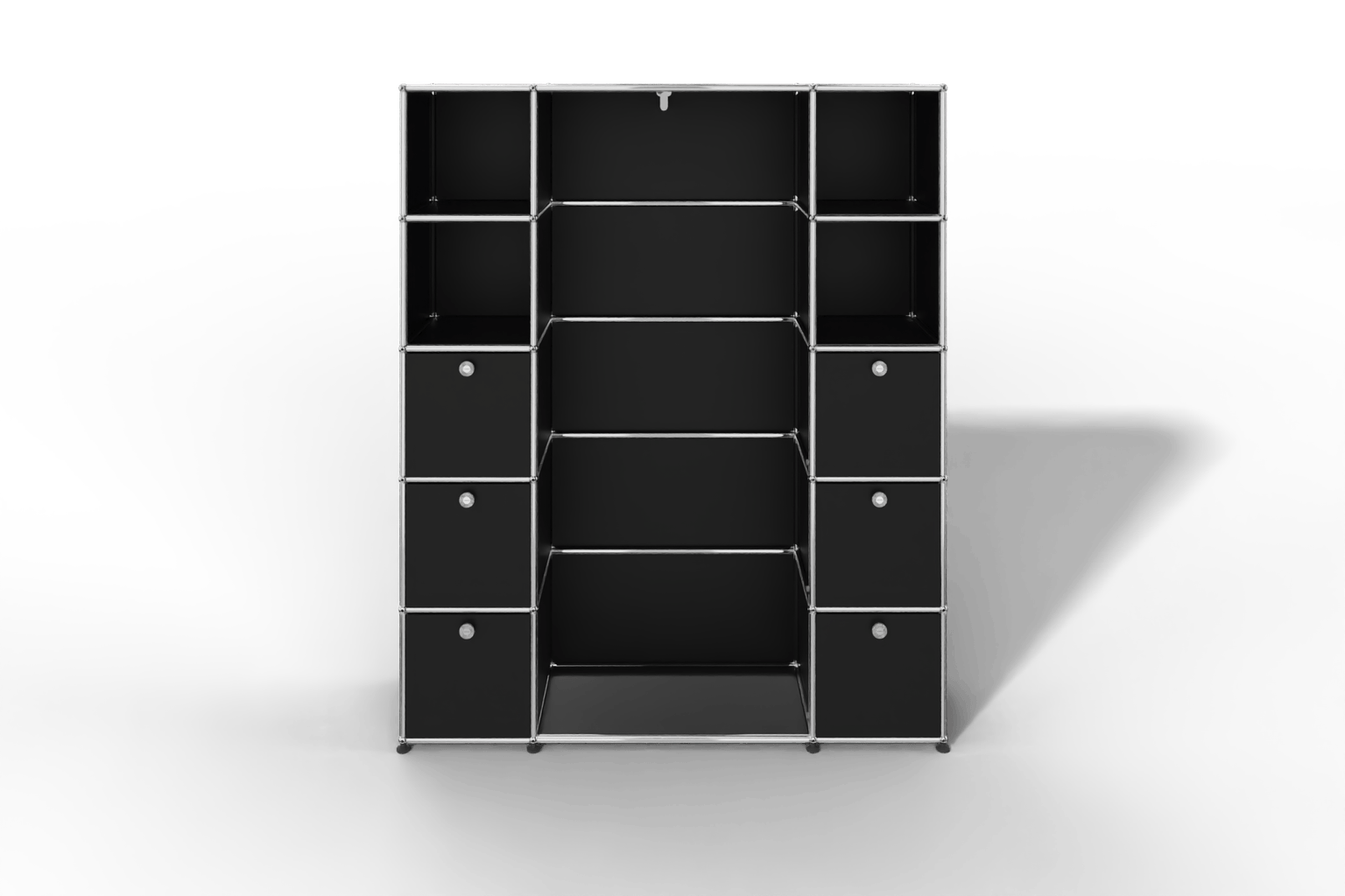 USM Haller Garderobe, 1450 mm breit, mit Klapptüren Produktbild