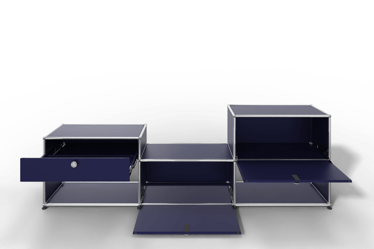 USM Haller Sideboard, 2 Klapptüren und 1 Schubkasten Produktbild
