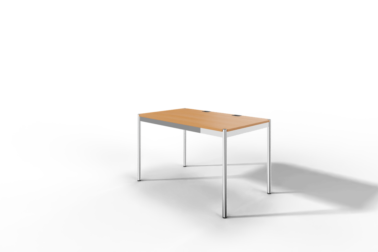 USM Haller Tisch Plus,Tiefe 750 mm, Oberfläche Holz furniert Produktbild