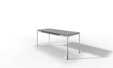 USM Haller Tisch, Tiefe 750 mm, in Fenix, aus 3 Farben wählbar, Tischlänge wählbar Produktbild