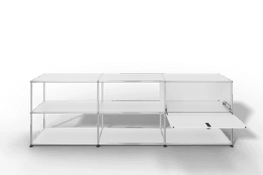 USM Haller Sideboard offen mit einer Klapptüre Produktbild