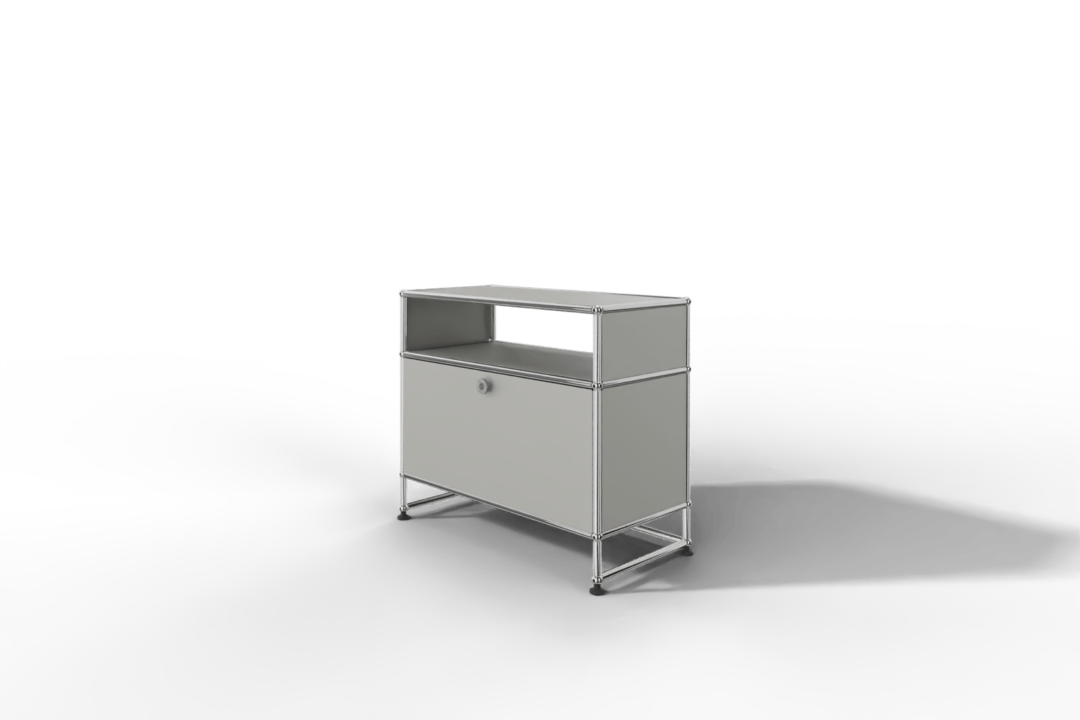 USM Haller Sideboard auf Sockel mit einer Klapptüre Produktbild