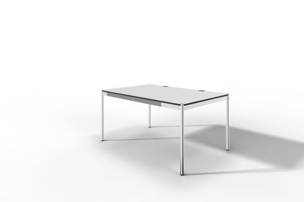 USM Haller Tisch Plus,Tiefe 1000 mm, Oberfläche Kunstharz Produktbild