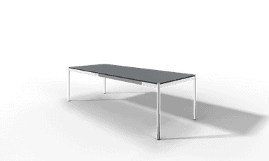 USM Haller Tisch, Tiefe 1000 mm, Linoleum beschichtet, aus 5 Farben wählbar, Tischlänge wählbar Produktbild