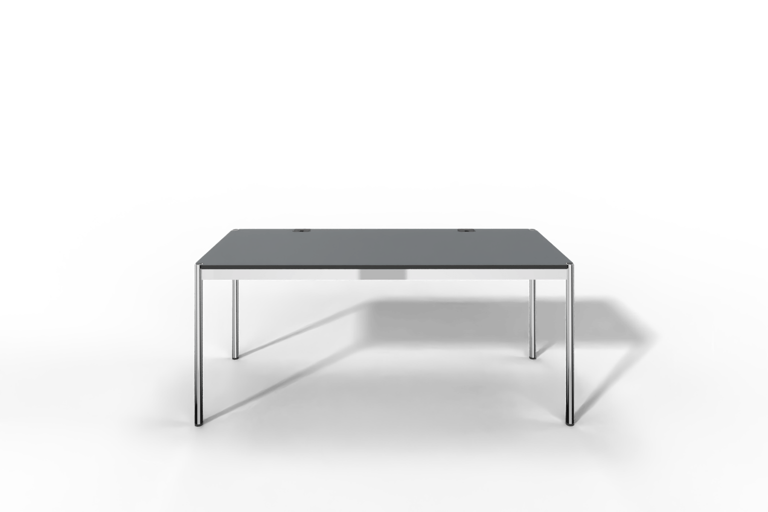 USM Haller Tisch Plus,Tiefe 750 mm, Oberfläche Linoleum Produktbild